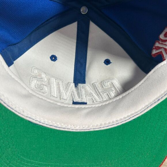 Vintage Sports Specialties New York Giants Hat Snapback NFL Side Wave Wool Blue - Picture 5 of 8